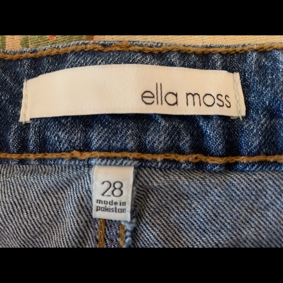 Ella Moss Denim Skirt - Size 28 - Picture 3 of 3